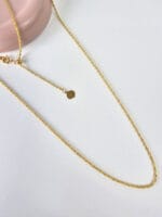 Slider Rope Chain Necklace